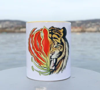 Mug Half Kaarthigai Poo Tiger face
