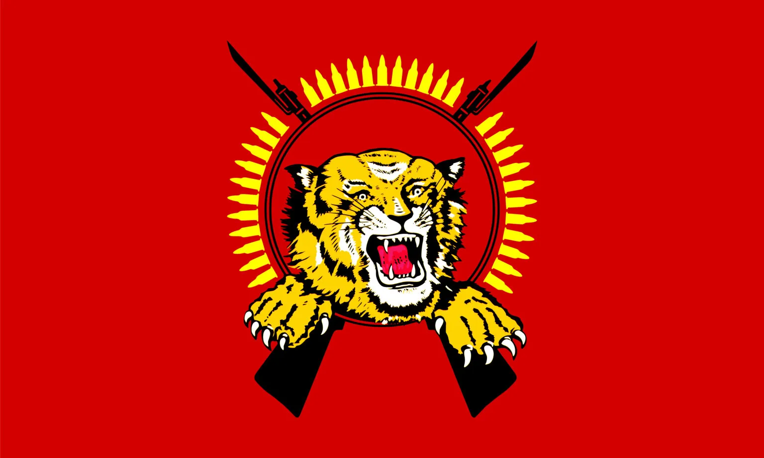 Tamileelam National Flag